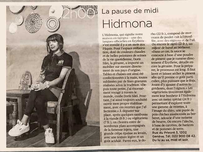 Extrait de journaux - Avis dans la presse